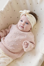 Dotty Knit Jumper - Trinket Marle By Jamie Kay 100% Cotton Why cotton? Cotton is well known for its ability to breathe while keeping the body nice and warm. Rosies Gifts, Mosgiel, Dunedin for baby and children's clothing.