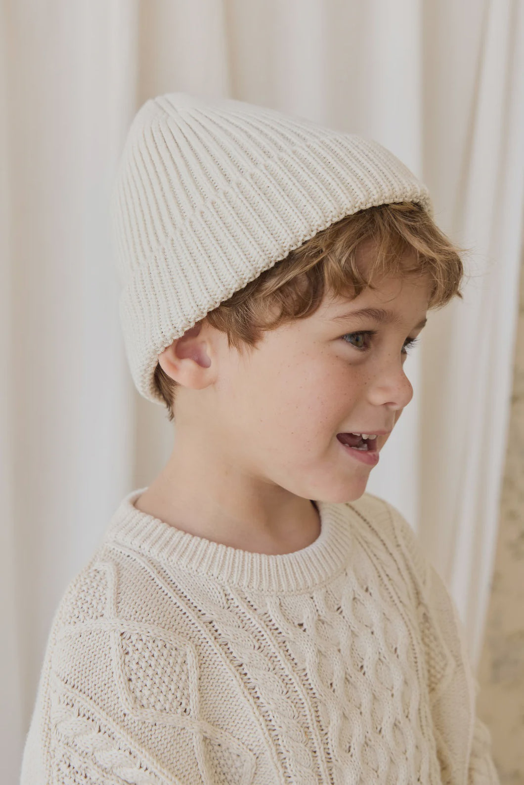 Vanilla Leon Beanie