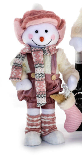 Pink Snowman