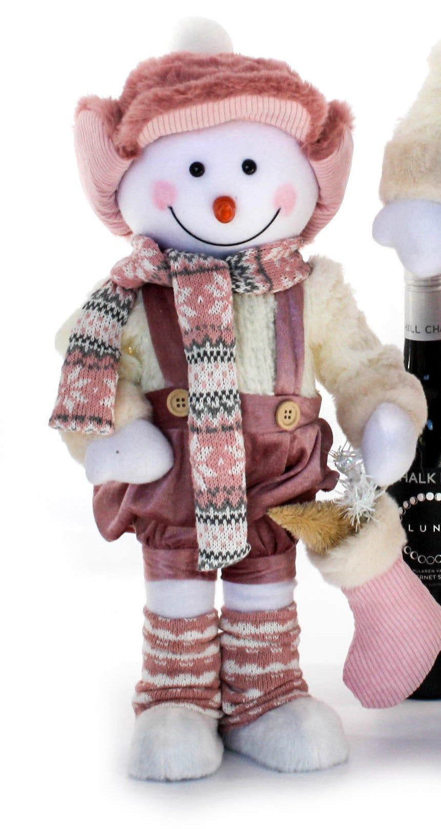 Pink Snowman