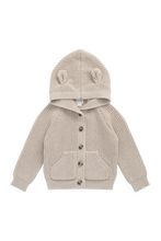 Oat Bear Cardigan