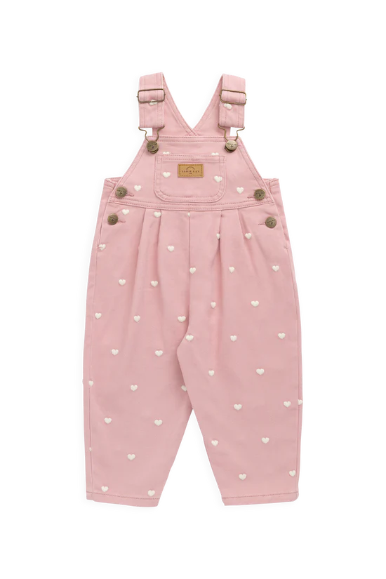 Petite Heart overall