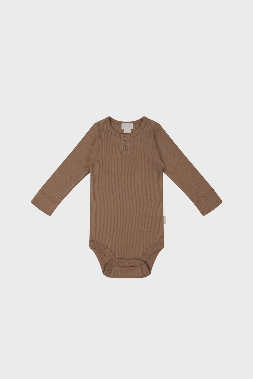 Modal L/S Bodysuit - Hojicha