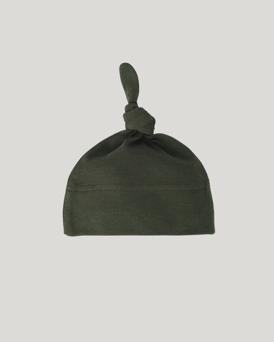 Knotted Beanie - Moss