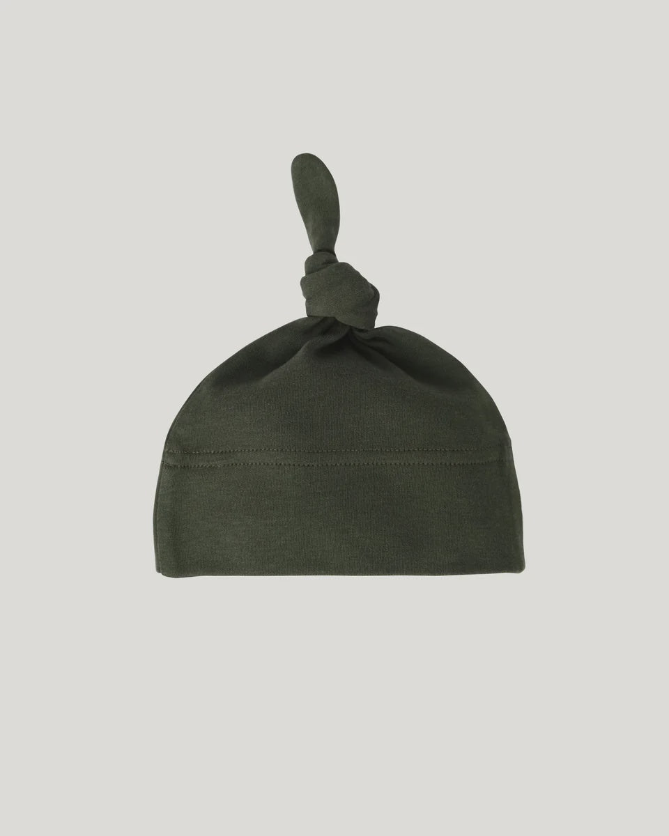 Knotted Beanie - Moss