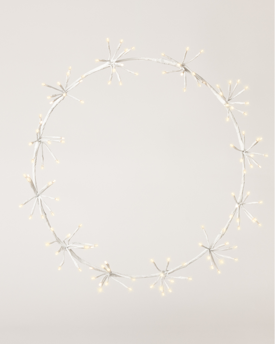 Large White Wreath