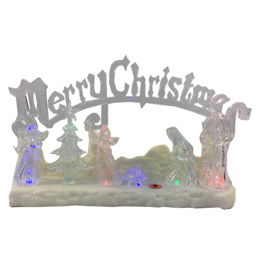 LED ACRYLIC NATIVITY