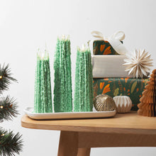 Festive Pine Icicle Candles
