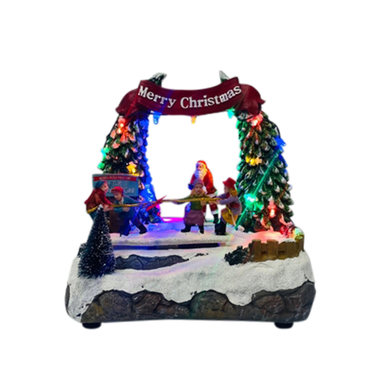 LED Merry Christmas Tug