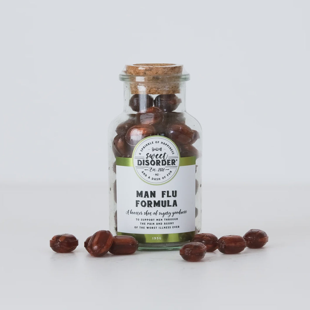 Man Flu Formula Jar