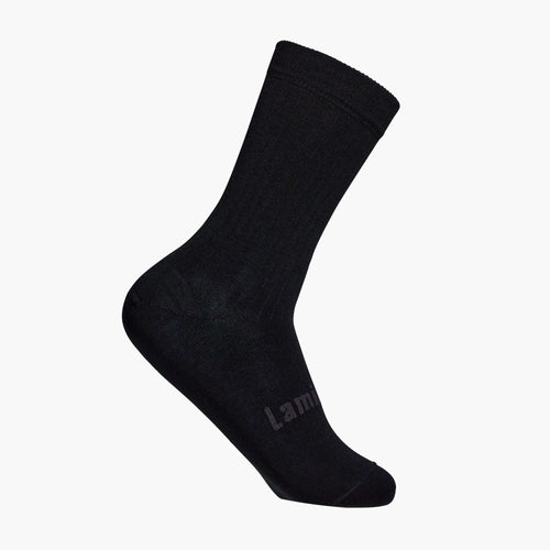 Mens Black Crew