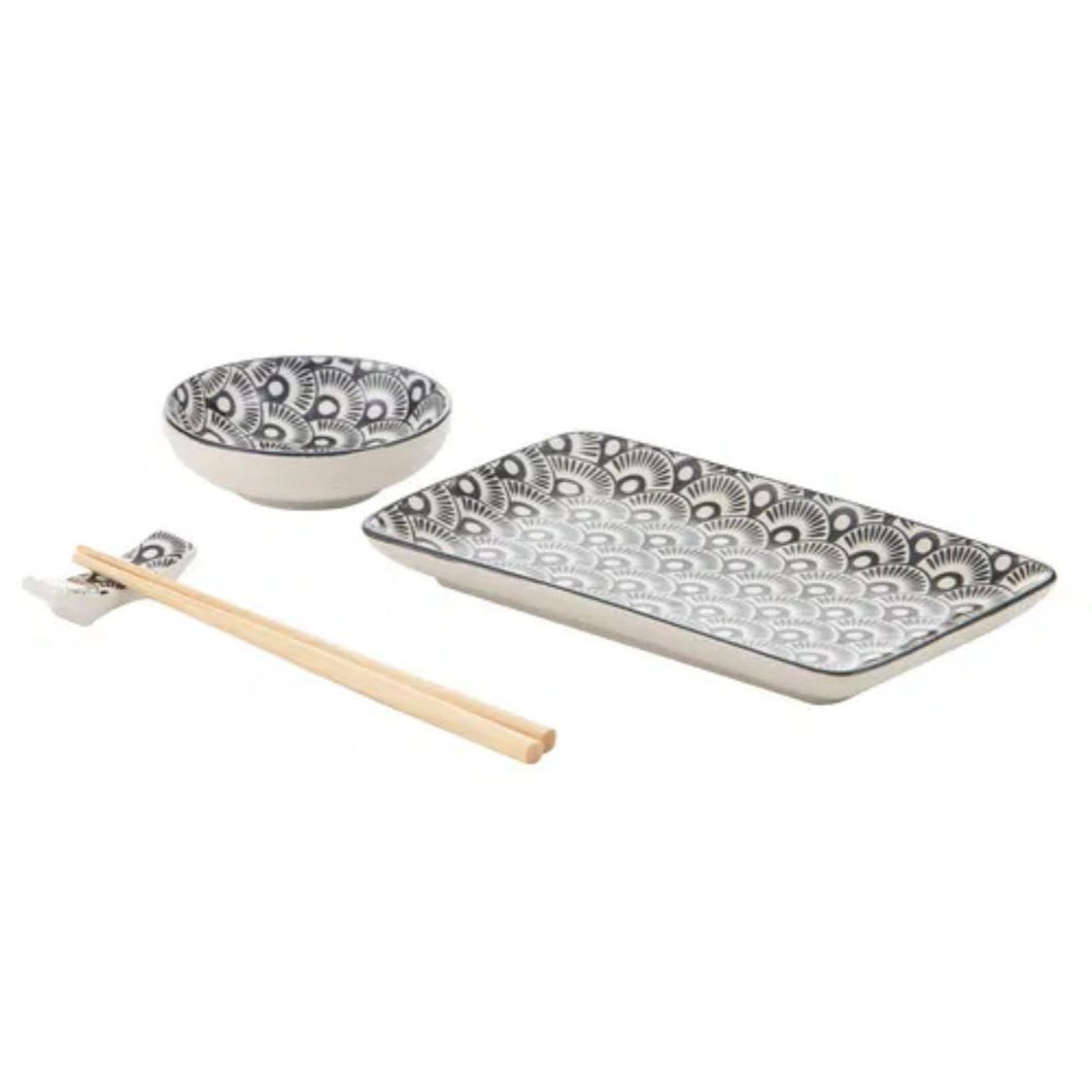 Nara Fan Serving Set