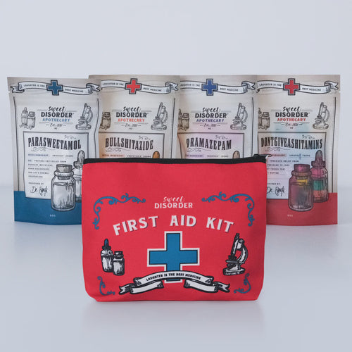 Red First Aid Kit Bag
