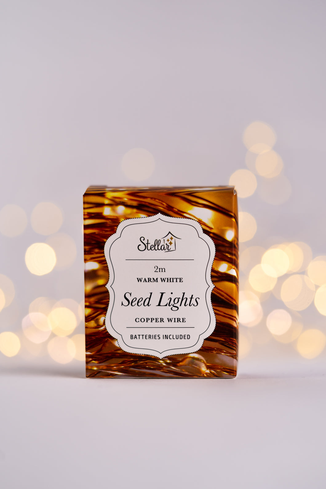 2m Copper Warm White Seed Lights