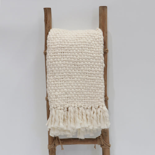 Cream Throw 130 x 170