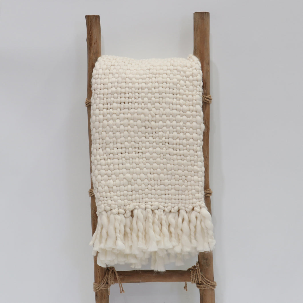 Cream Throw 130 x 170