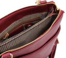 Medium Cross Body - Merlot