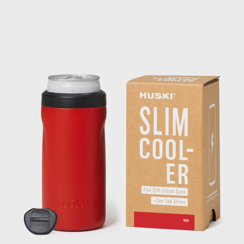 Huski Slim Can Cooler - Red