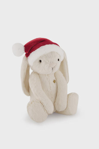 Snuggle Bunnies - Christmas Hat Penelope Penelope is a happy bunny who loves art, travel, and spending lots of time with family. She doesn't enjoy getting up early, and she needs to be frequently taken on adventures! 