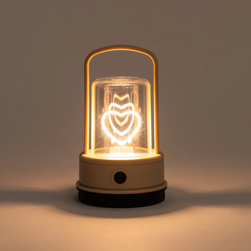 Pink Heart USB Lantern