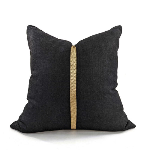 Black / Gold Cushion