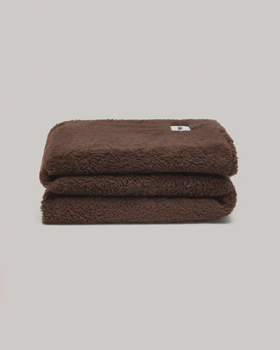 Faux Fur Blanket - Chocolate