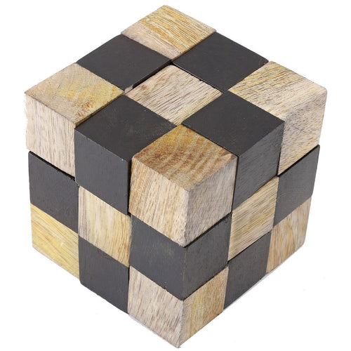 Cube Wood Puzzle Game