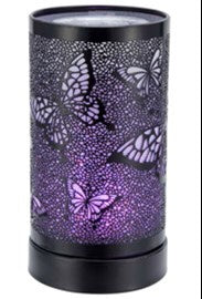 Black Butterflies LED Warmer