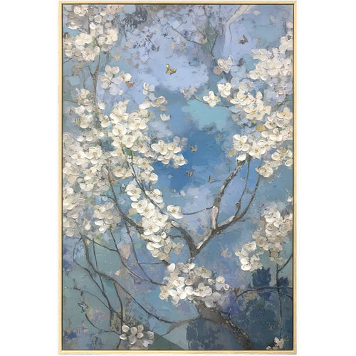 Blue Blossom Canvas