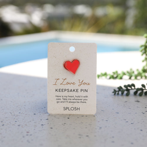 I Love You Keepsake Pin