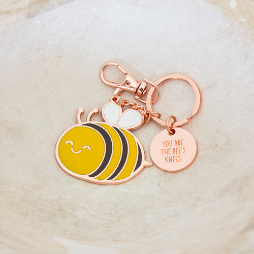 Bee Keyring