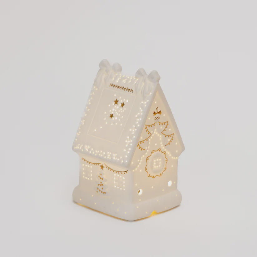 Winter House Porcelain USB