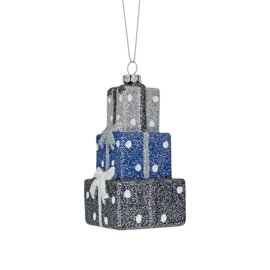 Blue/Grey Present Stack Hanger