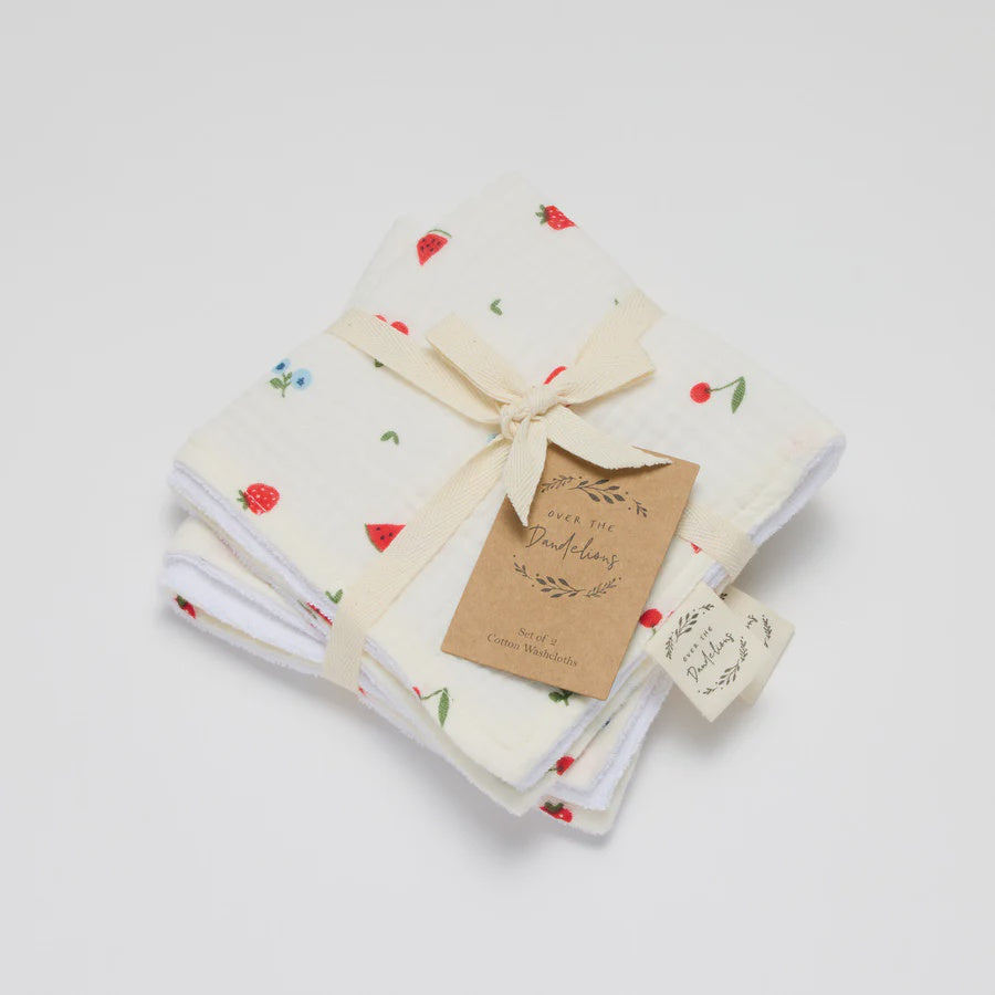Sweet Pickings Wash Cloths