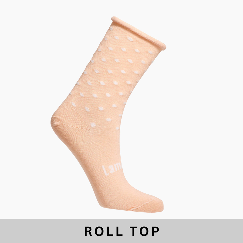 Woman's Lychee Crew Sock