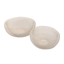 Ivory Mesh Bowl Set
