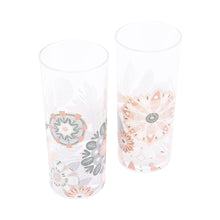 Amber Garden Glasses Set Of 2 Discover Amber Garden, where classic décor meets contemporary design. Rosies Gifts, Mosgiel, Dunedin.