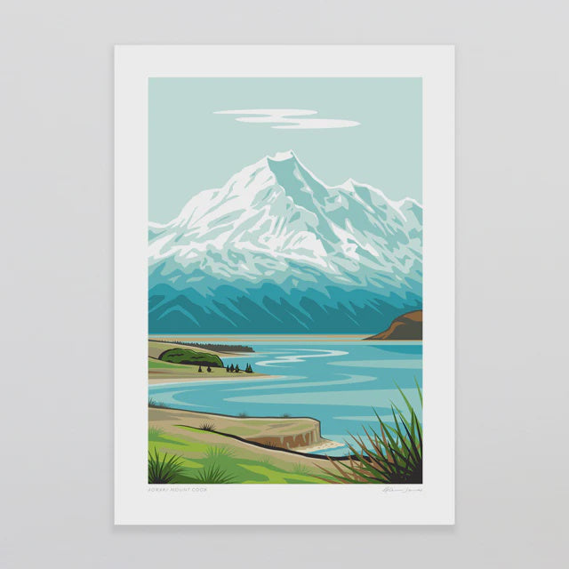 Mt Cook Art Print