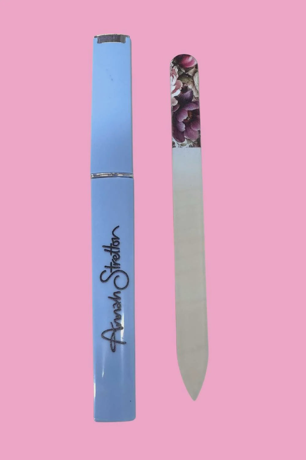 Glass Nail File - Sky Blue