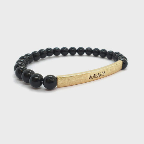Black Agate Bracelet