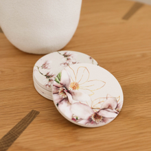 Blossom Coaster by Splosh Discover Blossom, a homage to the enduring allure of floral elegance. This latest homewares range blends dusty pinks, opulent gold foil accents, and blooming magnolias to infuse any space with feminine charm and sophistication. Rosies Gifts, Mosgiel, Dunedin