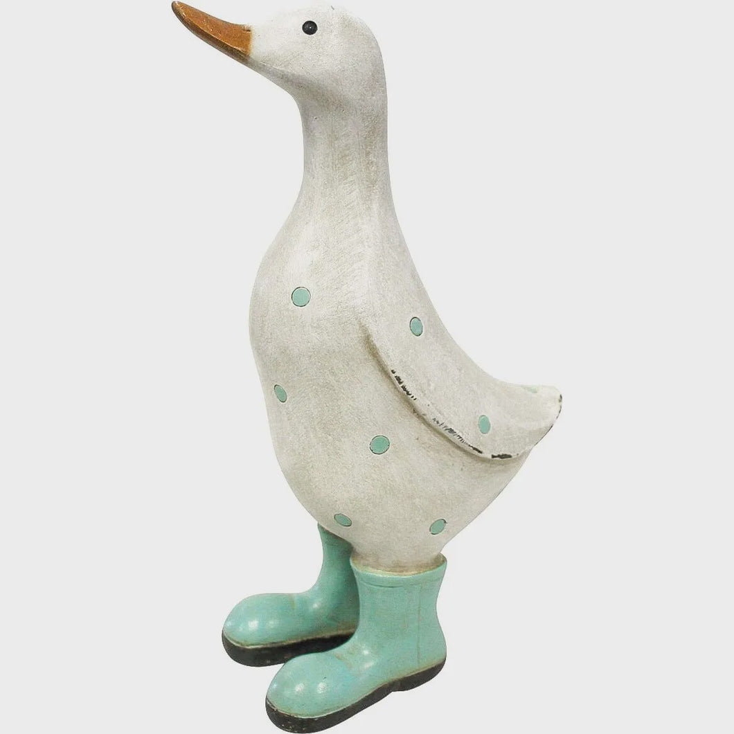 Duck w Blue Boots