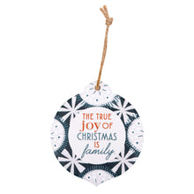 Christmas Ceramic Decorations Range Details: Made from high-quality ceramic! Includes a ribbon for hanging on your Christmas tree! Bauble-shaped design! 