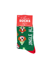 Xmas Dogs Socks