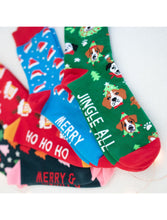 Xmas Dogs Socks