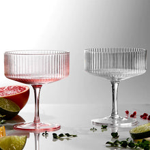 Esme Cocktail Glass - Set of 4 (Clear) Our new Esme crystal glassware for home entertaining. Perfect for wedding, birthday, anniversary gifts. Rosies Gifts & Homeware, Mosgiel, Dunedin for quality wine glasses and more.
