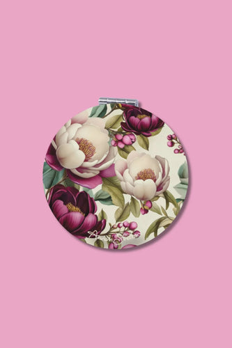 Compact Mirror - Crimson Whisper