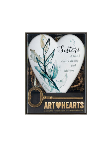 Sisters, A Bond Art Heart