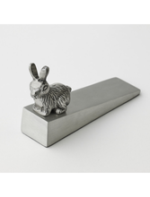 Rabbit Door Wedge, a charming blend of functionality and whimsy. Crafted with care, this door wedge features an intricate rabbit design on the wedge, meticulously crafted from aluminium. Rosies Gifts, Mosgiel, Dunedin for your home decor needs.