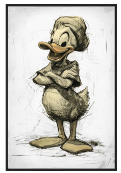 Donald Duck Print